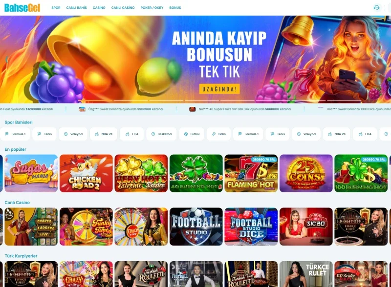 Bahsegel ekran görüntüsü