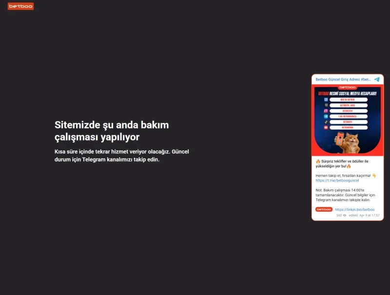 Betboo ekran görüntüsü