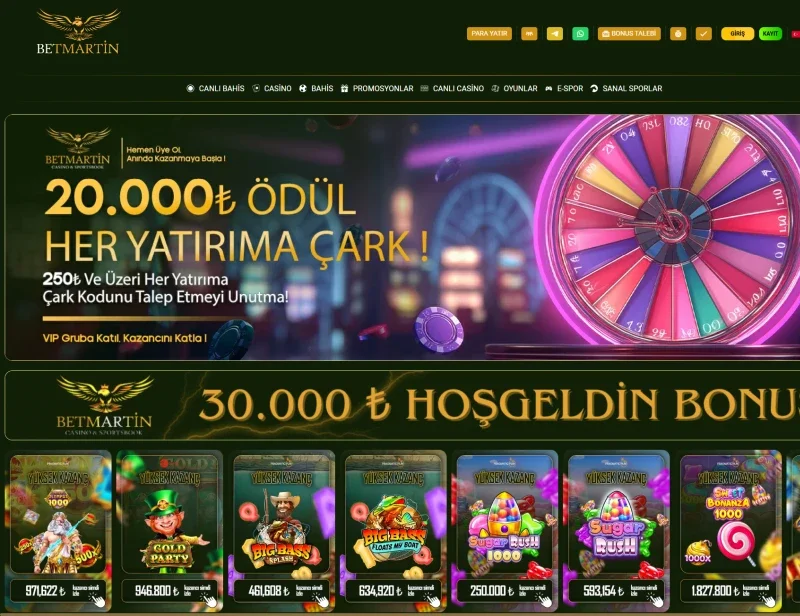 Betmartin ekran görüntüsü