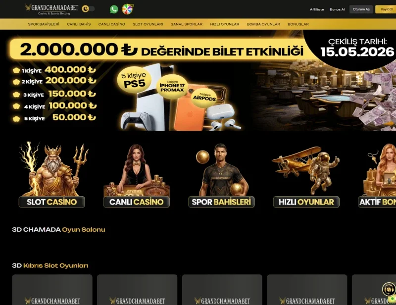 Grandchamadabet ekran görüntüsü
