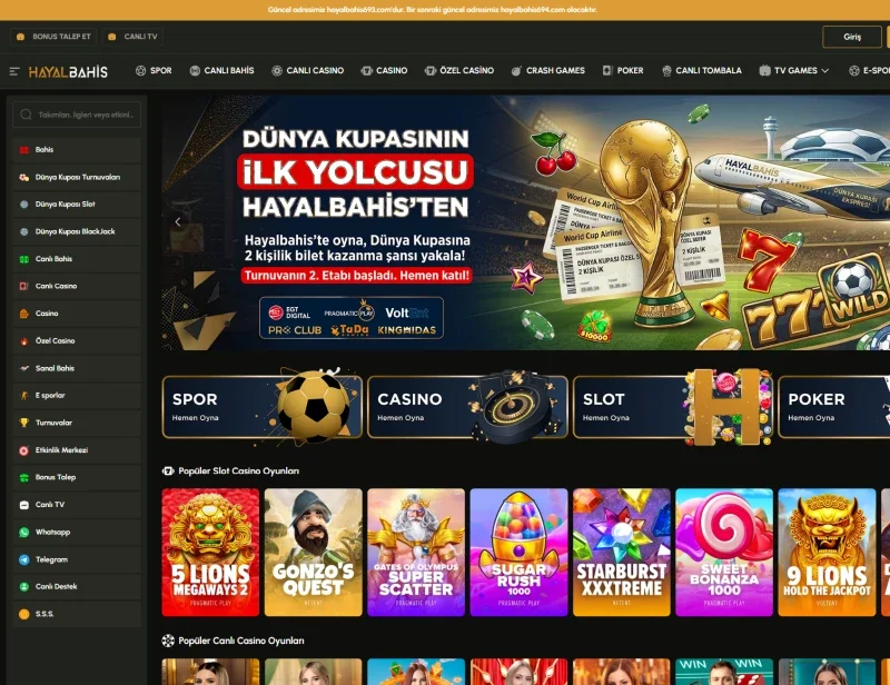 Hayalbahis ekran görüntüsü