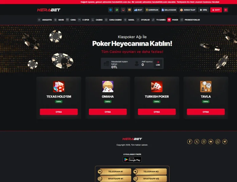 Herabet ekran görüntüsü