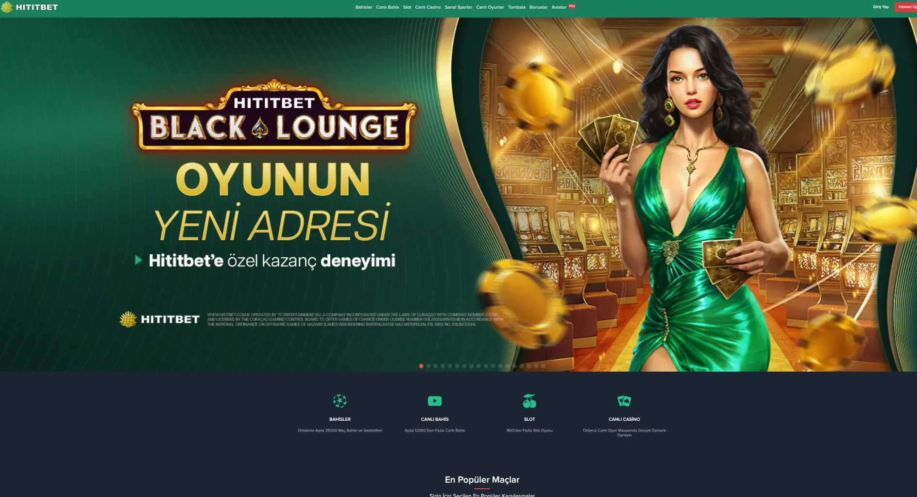 Hititbet ekran görüntüsü