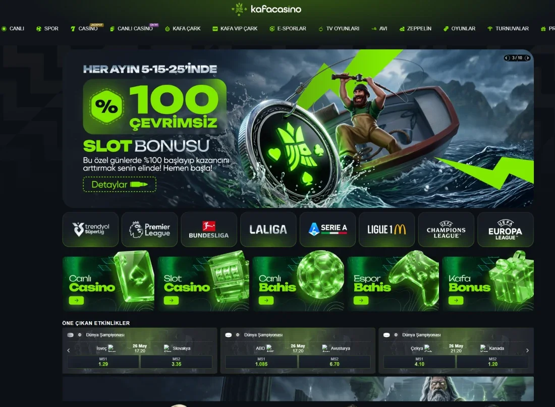 Kafa Casino ekran görüntüsü