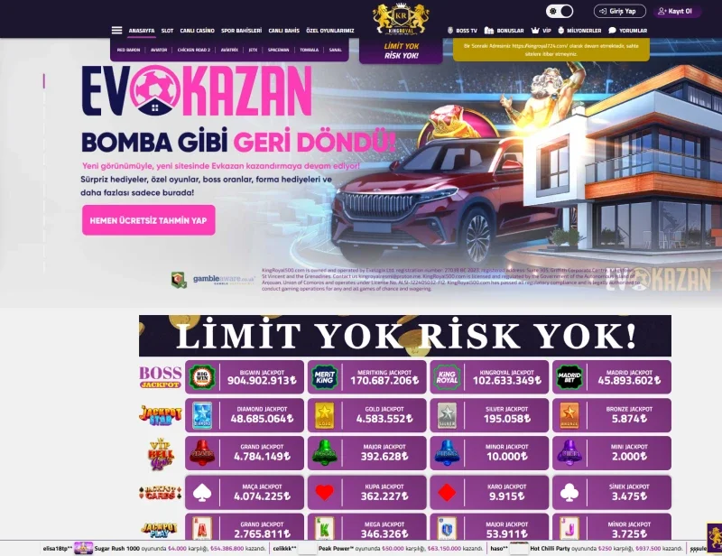 Kingroyal ekran görüntüsü