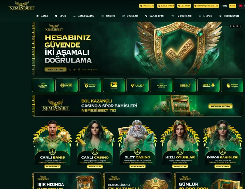 Nemesisbet ekran görüntüsü