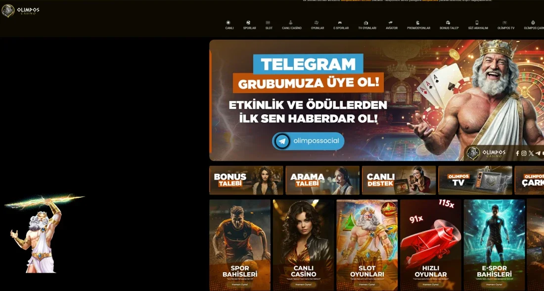 Olimpos Casino ekran görüntüsü