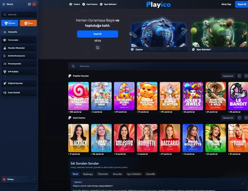 Playico ekran görüntüsü