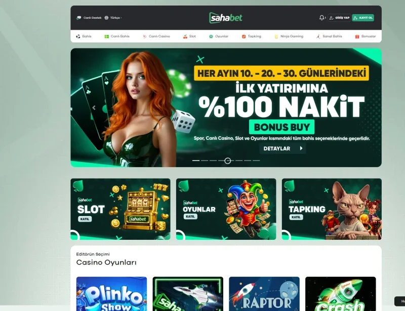 Sahabet ekran görüntüsü