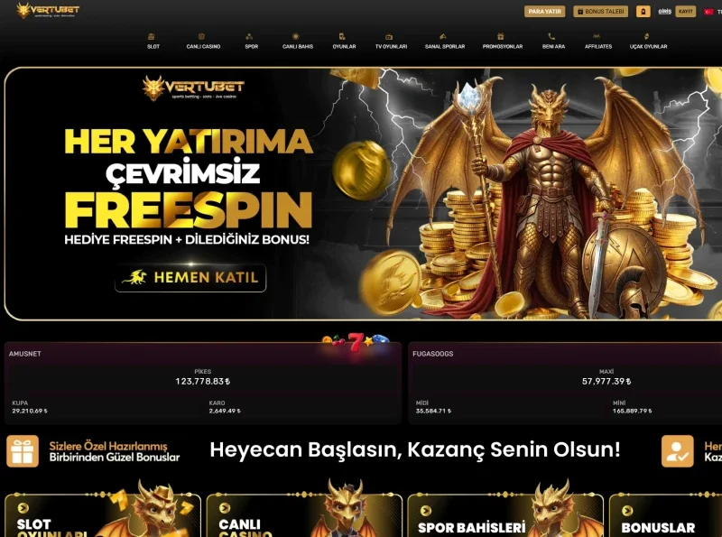 Vertubet ekran görüntüsü