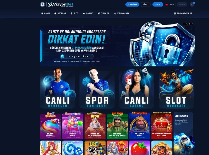 Vizyonbet ekran görüntüsü